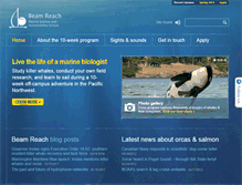 Tablet Screenshot of beamreach.org
